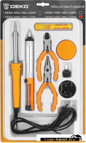 Стержневой паяльник Deko SI07 SET 8