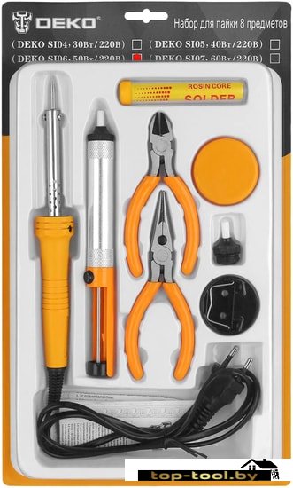Стержневой паяльник Deko SI06 SET 8