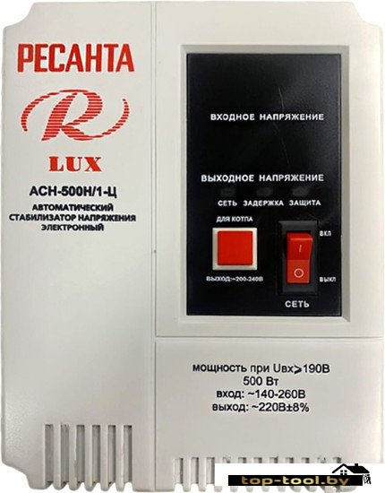 Стабилизатор напряжения Ресанта LUX АСН-500Н/1-Ц