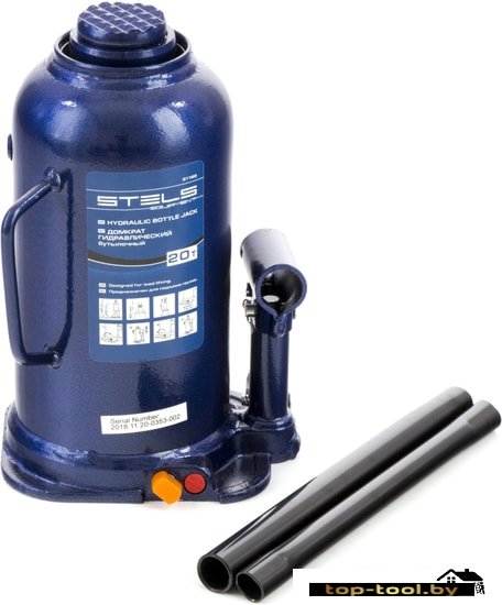 Бутылочный домкрат Stels 51169 20т