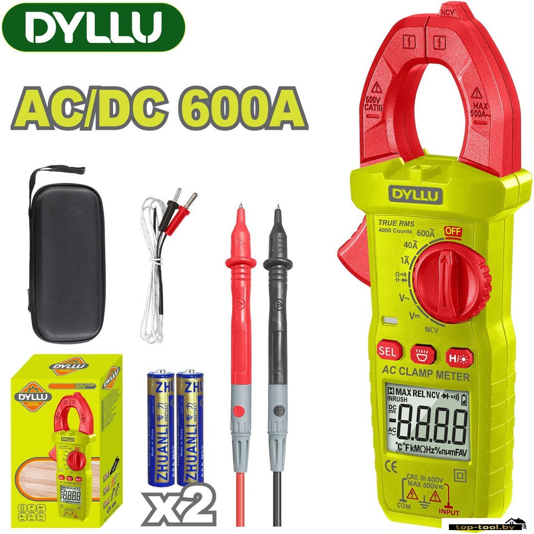 Токовые клещи Dyllu DTDM8602