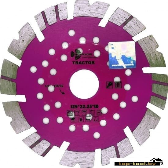 Отрезной диск алмазный Trio Diamond Traktor TR702