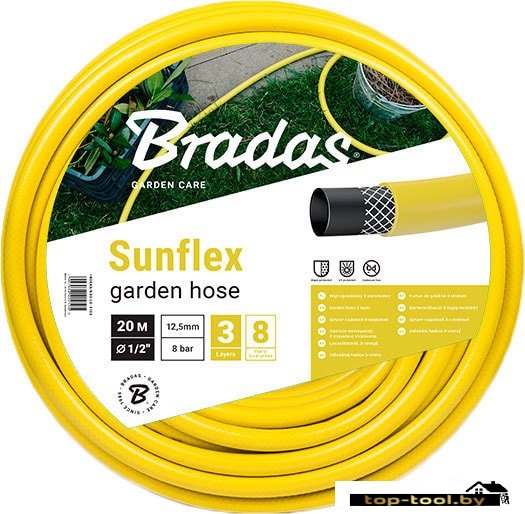 Шланг Bradas Sunflex 12.5 мм (1\2", 30 м) WMS1/230