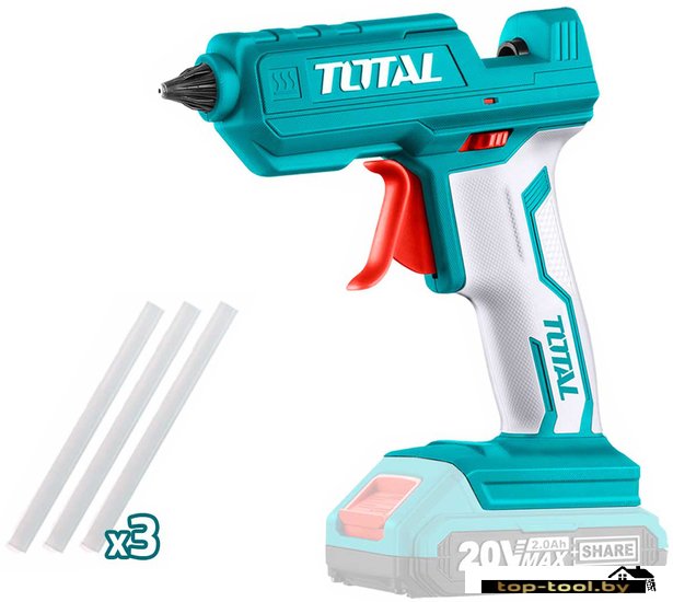 Термоклеевой пистолет Total TGGLI2001 (без АКБ)