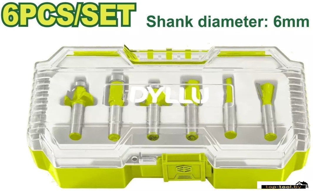 Набор фрез Dyllu DTRKSR0106 (6 шт)